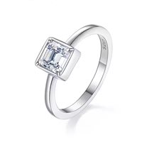 Ringe Gaurosa Dame Fantasy in Silber Moissanite MSR22052406 - MSR22052406_15